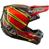 Casque TROY LEE DESIGNS SE5 Carbon Mips - Wings rouge