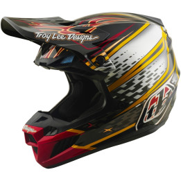 Casque TROY LEE DESIGNS SE5 Composite Mips - Wings noir