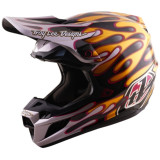 Casque TROY LEE DESIGNS SE5 Carbon Mips - Overspray noir/or