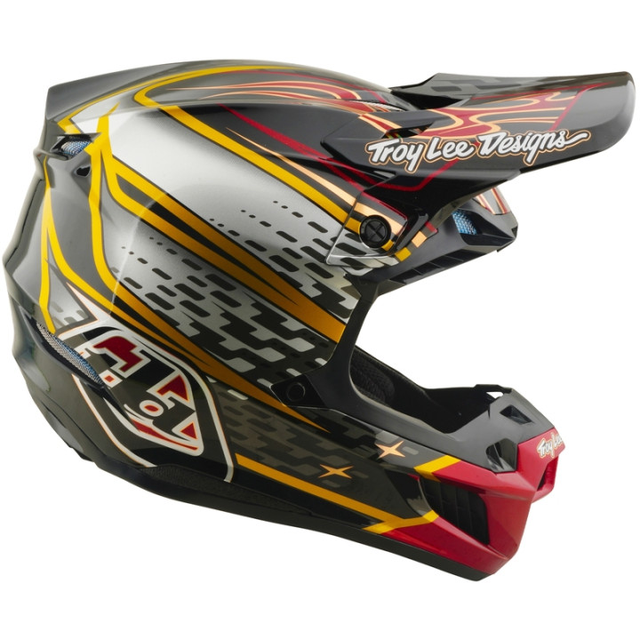 Casque TROY LEE DESIGNS SE5 Composite Mips - Wings noir