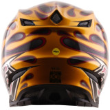 Casque TROY LEE DESIGNS SE5 Carbon Mips - Overspray noir/or