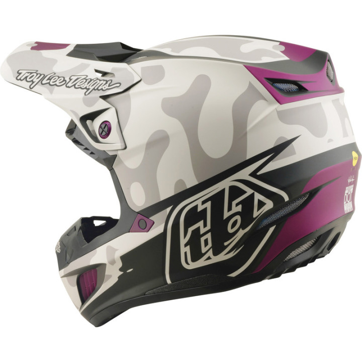 Casque TROY LEE DESIGNS SE5 Composite Mips - Myth Pumice