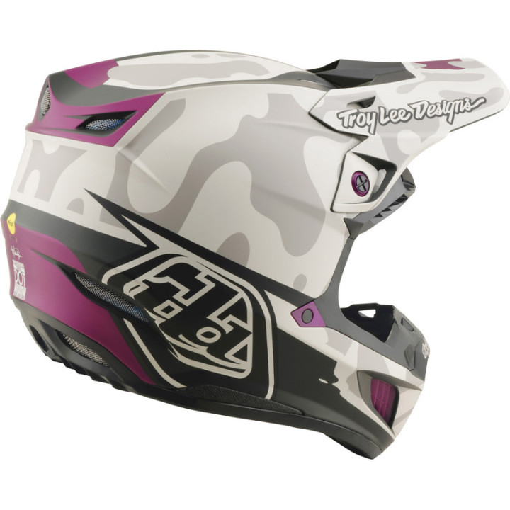 Casque TROY LEE DESIGNS SE5 Composite Mips - Myth Pumice