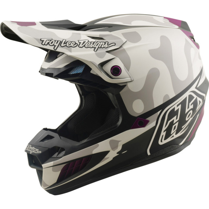 Casque TROY LEE DESIGNS SE5 Composite Mips - Myth Pumice