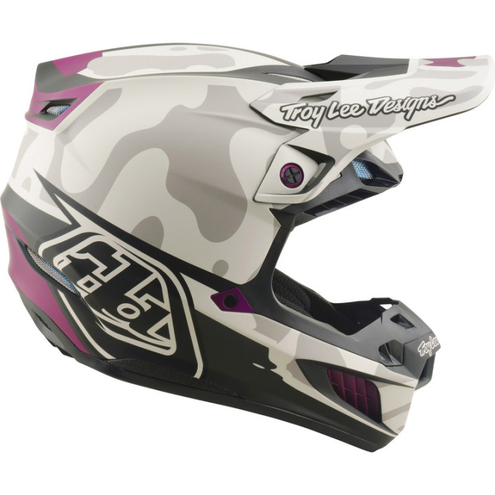 Casque TROY LEE DESIGNS SE5 Composite Mips - Myth Pumice