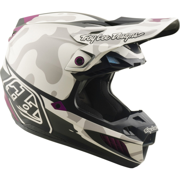 Casque TROY LEE DESIGNS SE5 Composite Mips - Myth Pumice