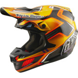 Casque TROY LEE DESIGNS SE5 Carbon Mips - Crest Gold
