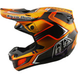 Casque TROY LEE DESIGNS SE5 Carbon Mips - Crest Gold