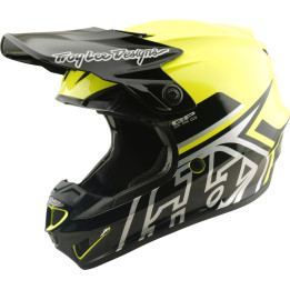 Casque enfant TROY LEE DESIGNS GP Pro Mips - Mono jaune fluo