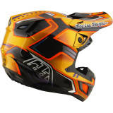 Casque TROY LEE DESIGNS SE5 Carbon Mips - Crest Gold