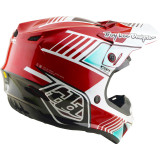 Casque TROY LEE DESIGNS GP Pro Mips - Segment rouge/blanc