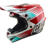 Casque TROY LEE DESIGNS GP Pro Mips - Segment rouge/blanc