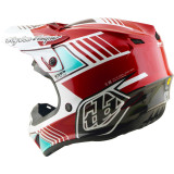 Casque TROY LEE DESIGNS GP Pro Mips - Segment rouge/blanc