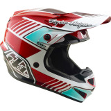 Casque TROY LEE DESIGNS GP Pro Mips - Segment rouge/blanc