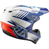 Casque TROY LEE DESIGNS GP Pro Mips - Segment bleu/blanc