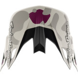 Visière TROY LEE DESIGNS SE5 Composite - Myth jaune fluo