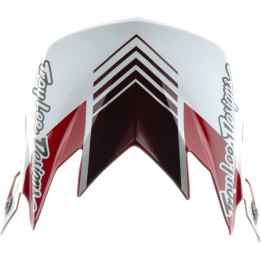 Visière TROY LEE DESIGNS GP Pro - Segment rouge
