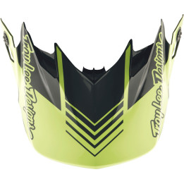Visière TROY LEE DESIGNS GP Pro Segment - jaune fluo/noir