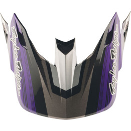 Visière TROY LEE DESIGNS SE5 Carbon Stripes - noir/violet