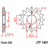 Kit chaîne EK/JT 520 SRX2 - 14/40-96 - Couronne acier standard