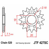 Kit chaîne EK/JT 520M3 12/50 - couronne ultra-light