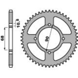 Kit chaîne EK/PBR 520 SRX2 - 13/42-104 - Couronne acier standard