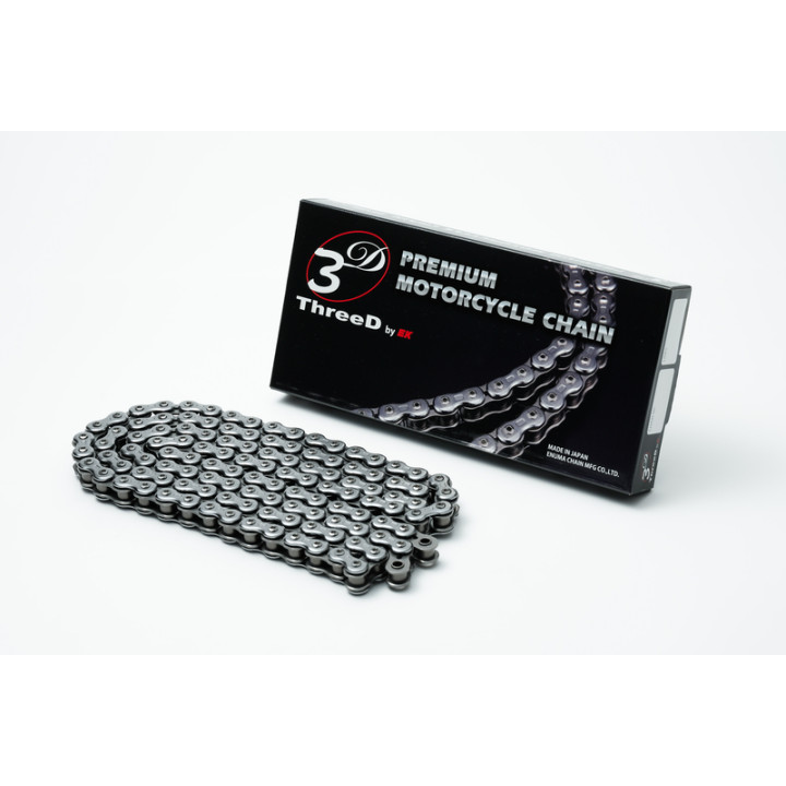Chaine de transmission EK CHAIN 520 R/3D - Joints Nx-Ring - attache à riveter
