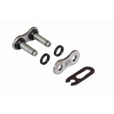Chaine de transmission EK CHAIN 525 DEX - Joints Qx-Ring - attache rapide type clip