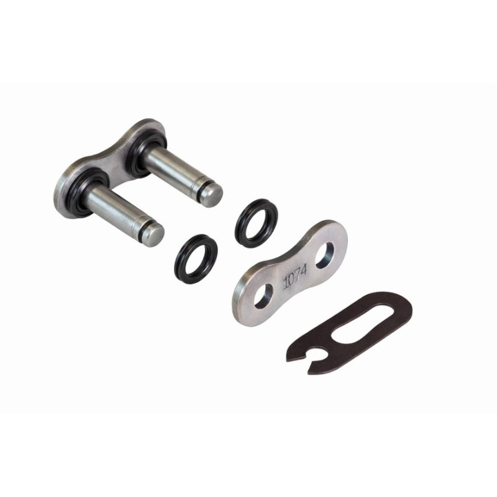 Chaine de transmission EK CHAIN 520 DEX - Joints Qx-Ring - attache rapide type clip