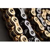 Chaine de transmission EK CHAIN 520 RV/3D - Joints Nx-Ring - attache à riveter