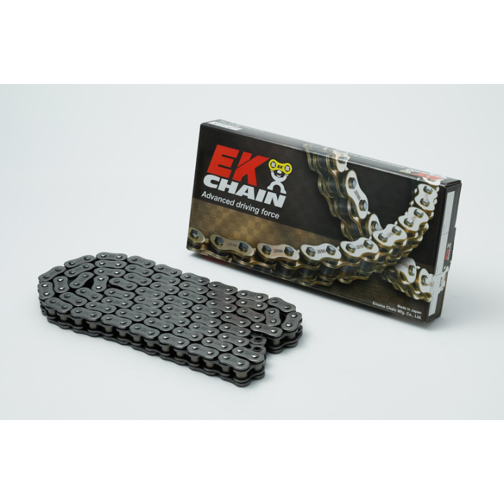 Chaine de transmission EK CHAIN 520 ZVX3 - Joints Nx-Ring - attache à riveter