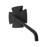Rétroviseur sur guidon HIGHSIDER pro Iron Cross - noir