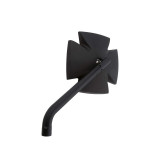 Rétroviseur sur guidon HIGHSIDER pro Iron Cross - noir