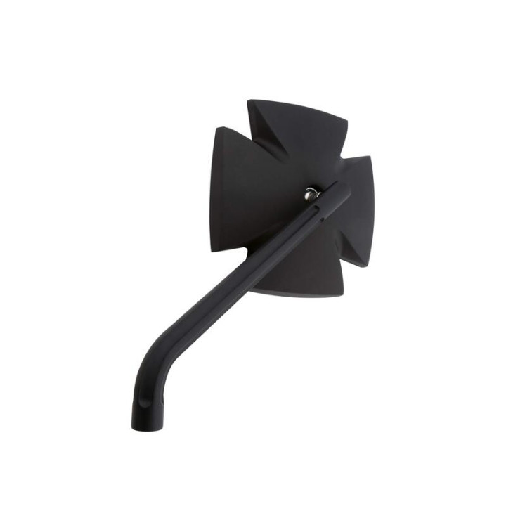 Rétroviseur sur guidon HIGHSIDER pro Iron Cross - noir