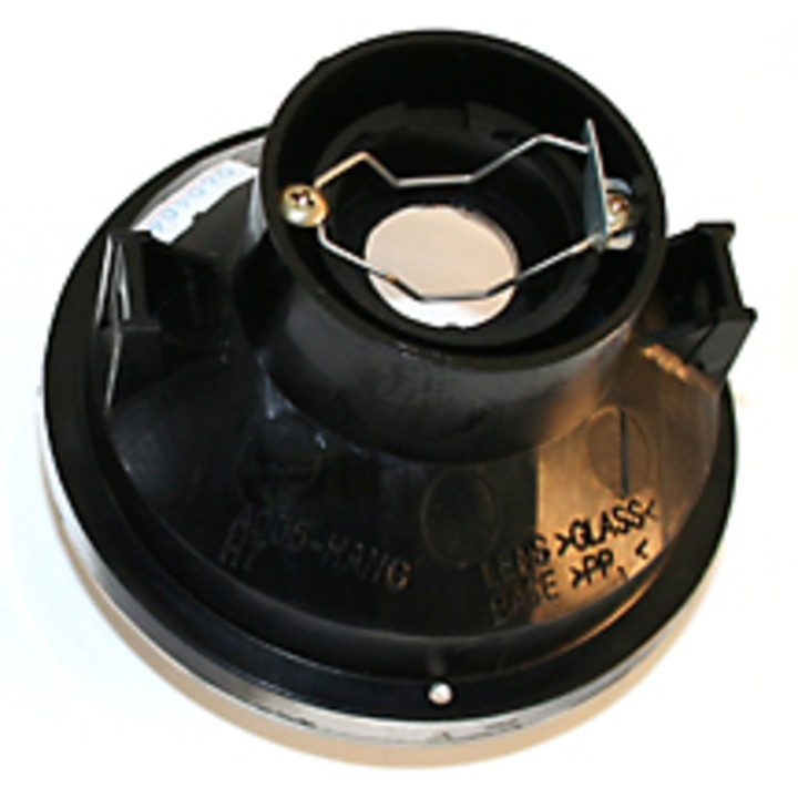 Feu avant Insert de phare HIGHSIDER smart - 90 mm (3-1/2") - feu de position - pour ampoule à incandescenceH7 - verre transparen