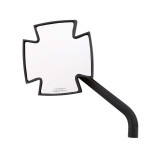 Rétroviseur sur guidon HIGHSIDER pro Iron Cross - noir