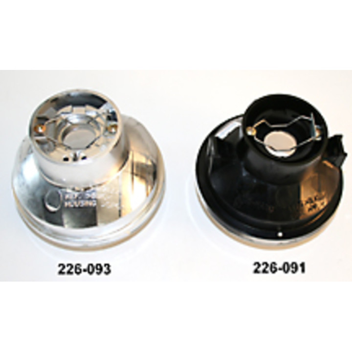 Feu avant Insert de phare HIGHSIDER smart - 90 mm (3-1/2") - feu de position - pour ampoule à incandescenceH7 - verre transparen