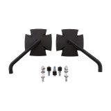 Rétroviseur sur guidon HIGHSIDER pro Iron Cross - noir