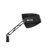 Rétroviseur sur guidon HIGHSIDER pro Wave - noir/rouge
