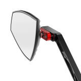Rétroviseur sur guidon HIGHSIDER pro Wave - noir/rouge