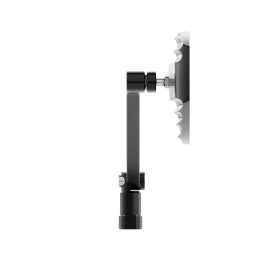Rétroviseur sur guidon HIGHSIDER pro Wave - noir/noir