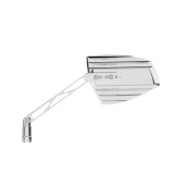 Rétroviseur sur guidon HIGHSIDER pro Wave - noir/chromé