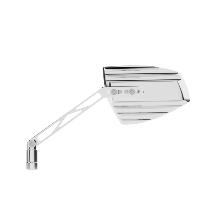 Rétroviseur sur guidon HIGHSIDER pro Wave - noir/chromé