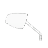 Rétroviseur sur guidon HIGHSIDER pro Wave - noir/chromé