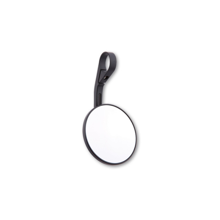 Rétroviseur d'embout de guidon HIGHSIDER pro Conero 2 long – noir mat – à l'unité