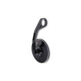 Rétroviseur d'embout de guidon HIGHSIDER pro Conero long – noir – à l'unité