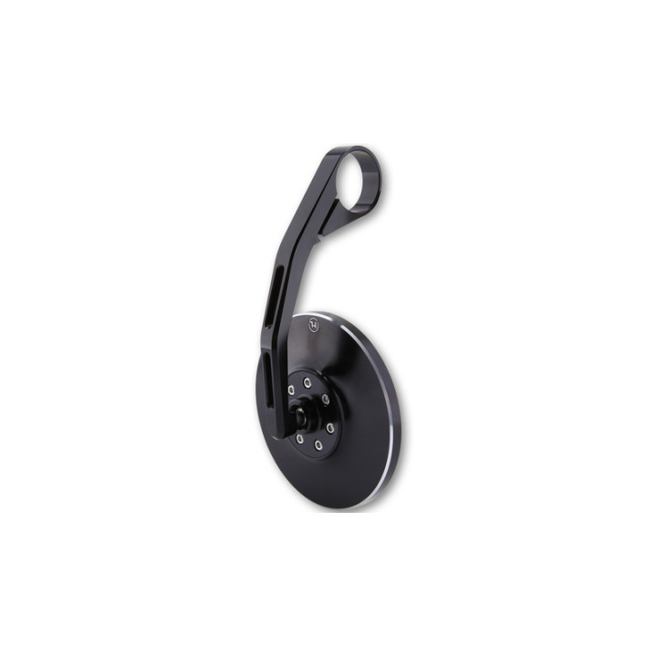 Rétroviseur d'embout de guidon HIGHSIDER pro Conero long – noir – à l'unité