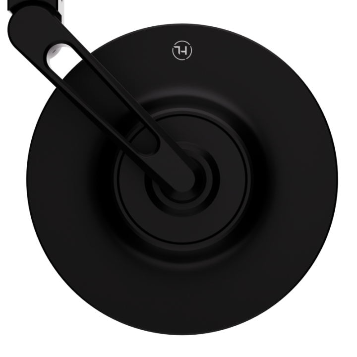 Rétroviseur d'embout de guidon HIGHSIDER pro Conero-XS court – noir mat – à l'unité