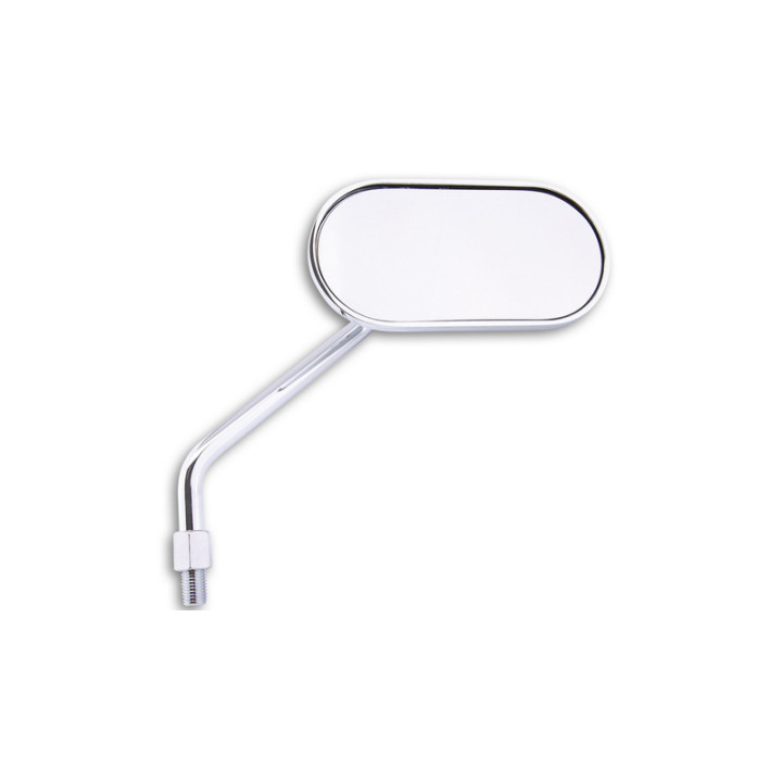 Rétroviseur sur guidon HIGHSIDER smart Agila ovale - côté droit - non homologué E - chromé