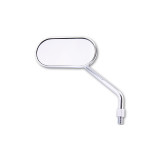 Rétroviseur sur guidon HIGHSIDER smart Agila ovale - côté gauche - non homologué E - chromé